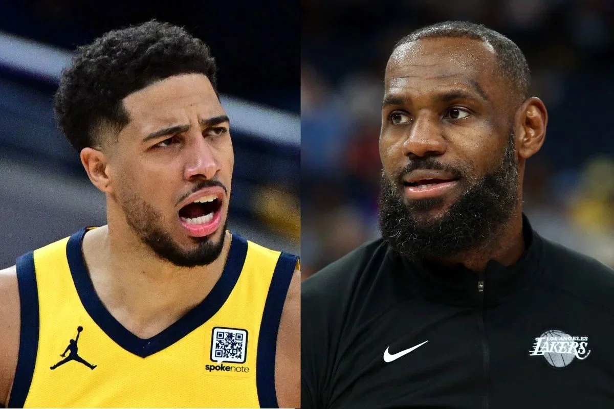 “Did You Not Repeat?”: Tyrese Haliburton Reminds LeBron James of His Own Championship Feat