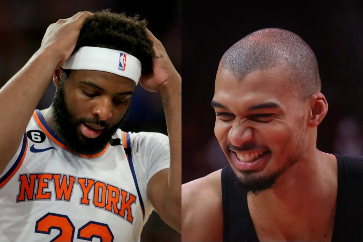 "I'm in Your Head": Victor Wembanyama Roasts Mitchell Robinson After Flagrant Foul in Game 4